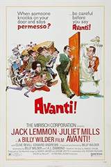 Avanti! (1972) poster