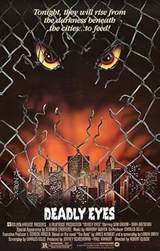 Deadly Eyes (1982) poster