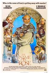 The Name of the Rose (1986) poster