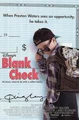 Blank Check (1994) poster
