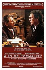 A Pure Formality (1994) poster