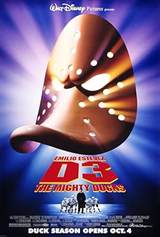 D3: The Mighty Ducks (1996) poster