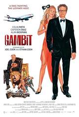 Gambit (2012) poster