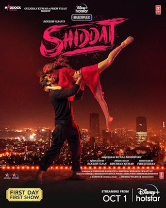 Shiddat (2021) poster