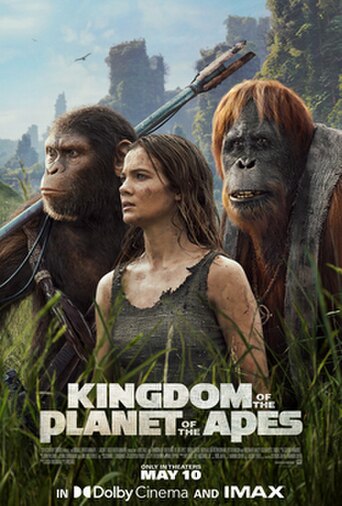 Kingdom of the Planet of the Apes (2024) poster