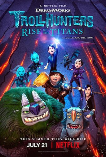 Trollhunters: Rise of the Titans (2021) poster