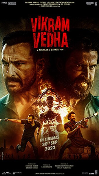 Vikram Vedha (2022) poster
