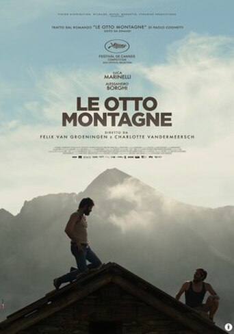 The Eight Mountains (2022) poster