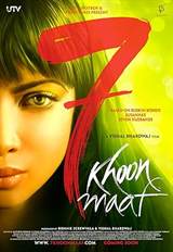 7 Khoon Maaf (2011) poster