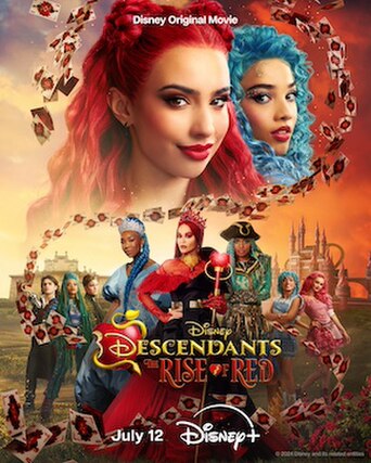 Descendants: The Rise of Red (2024) poster