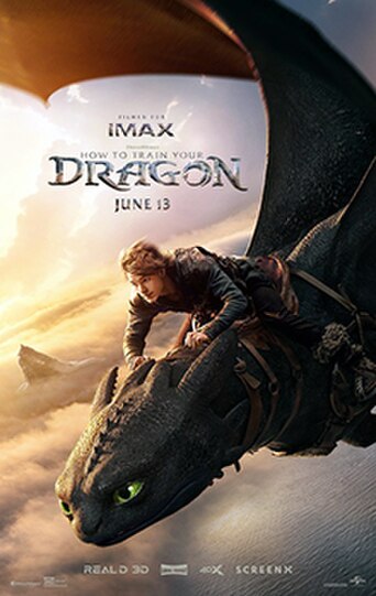 How to Train Your Dragon (2025) poster