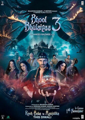 Bhool Bhulaiyaa 3 (2024) poster
