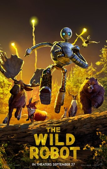 The Wild Robot (2024) poster