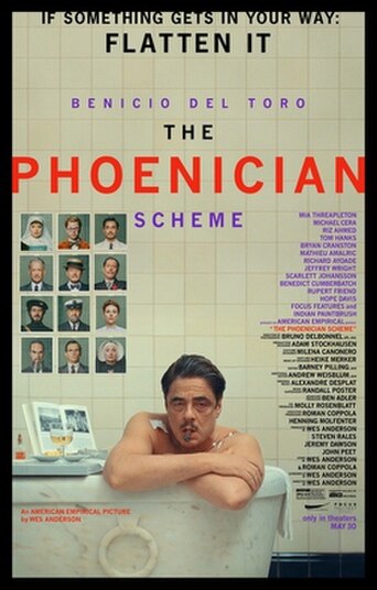 The Phoenician Scheme (2025) poster