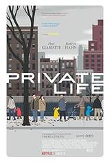 Private Life (2018) poster