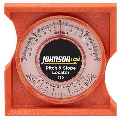 Johnson Level & Tool 750 Pitch & Slope Locator, Orange, 1 Locator