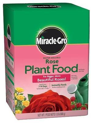 Miracle-GRO Water Soluble Rose Plant Food, 1.5 lb