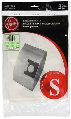 Hoover 4010100S Type S Allergen Bag - 3 Pack