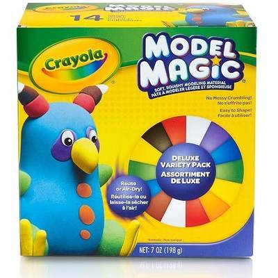 Crayola Model Magic Deluxe Variety Pack (14ct), Kids Air Dry Clay, 7oz, Bulk Modeling Clay Alternative, Gift for Kids, Ages 4+
