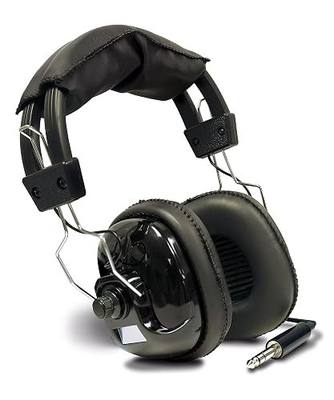 Bounty Hunter HEAD-PL Metal Detector Headphones, Compatible with Bounty Hunter Metal Detectors (Excluding Junior), 1/4-Inch Stereo Plug, Padded for Comfort, Extends Battery Life