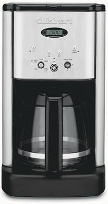 Cuisinart DCC-1200P1 Brew Central 12-Cup Programmable Coffeemaker Coffee Maker, Carafe, Brushed Chrome