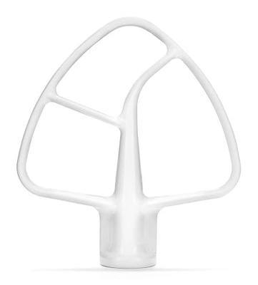 KitchenAid Flat Beater Accessory for 4.5 Qt Tilt Head Stand Mixers, White