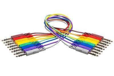 Hosa CSS-830 Balanced Patch Cables, 1/4 Inch TRS to Same, 1 Foot