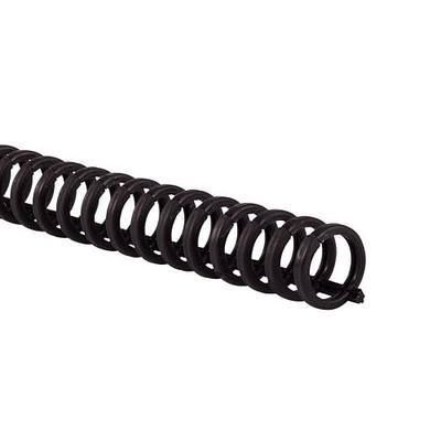 GBC Binding Spines / Spirals / Coils, 1/2" Diameter, 85 Sheet Capacity, ProClick, Black, 25 Pack (2515660)