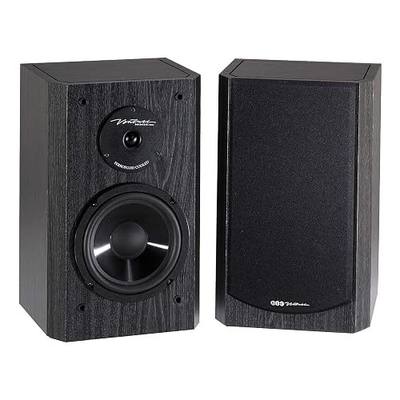 BIC America DV62SIB 175-Watt 2-Way 6.5-Inch Bookshelf and Surround Speakers (DV-62SIB)
