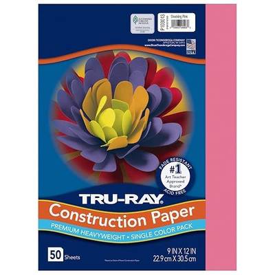 Tru-Ray Construction Paper 9x12" Shocking Pink