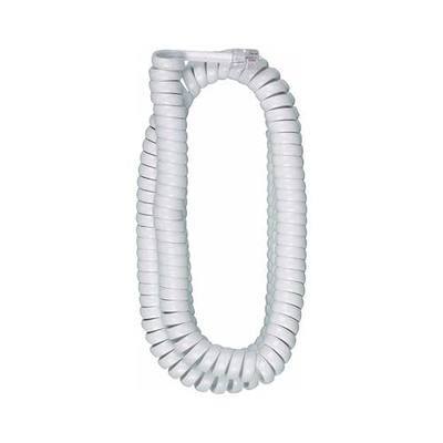 RCA 25 feet Handset Coil Cord, White (TP282W)