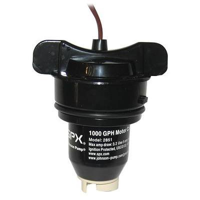 Johnson Pumps of America 28512 Marine Pump Cartridge for 1000 GPH Motor, Black