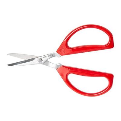 Joyce Chen Original Unlimited Kitchen Scissors All Purpose Kitchen Shears With Comfortable Handles, Red