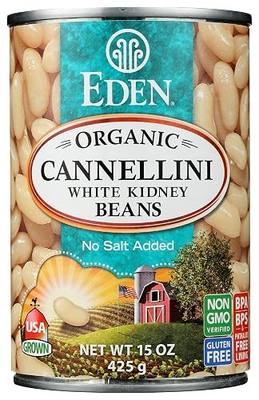 Eden Foods Organic White Kidney Beans, 15 oz