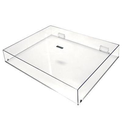 Reloop AMS-COVER-RP2000-4000 Optional Dust Cover, for RP2000 and RP4000 Turntable Models, Plastic, Clear
