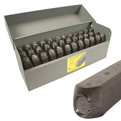 CH Hanson 20625 3/16" Standard Letter & Number Set
