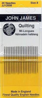 Quilting/Betweens Hand Needles-Size 8 20/Pkg