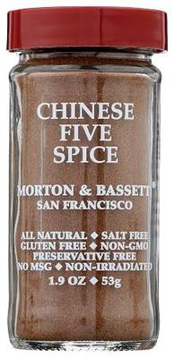 Morton & Bassett Chinese Five Spice, 1.9 oz – Non-GMO, Salt-Free, Authentic Blend for Stir-Fries, Marinades & Asian-Inspired Dishes