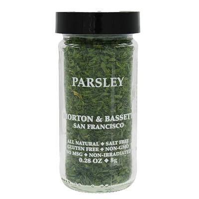 Morton & Bassett Parsley, 0.28 oz – Non-GMO, Salt-Free, Fresh Herb for Garnishes, Soups & Mediterranean Dishes