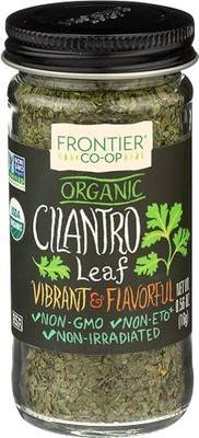 Frontier Organic Cilantro Leaf - Flakes - 0.56 Ounces