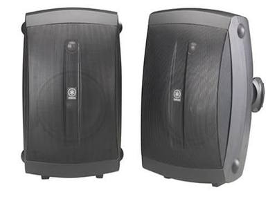 YAMAHA NS-AW350B All-Weather Indoor/Outdoor 2-Way Speakers - Black (Pair)