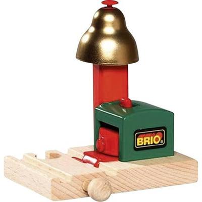 Brio Magnetic Bell Signal, Green - Accessory for Toy Train Sets, Ages 3 and Up