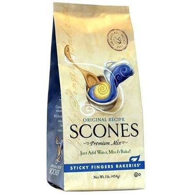 Sticky Fingers, Mix Scone Original English, 16 Ounce