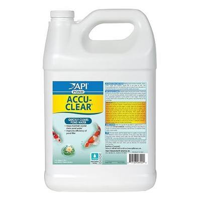 API POND ACCU-CLEAR Pond Water Clarifier 1-Gallon Bottle