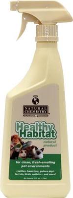 Healthy Habitat Natural Enzyme Bird Cage Cleaner for Glass, Metal and Plastic Cages, 24-Ounce