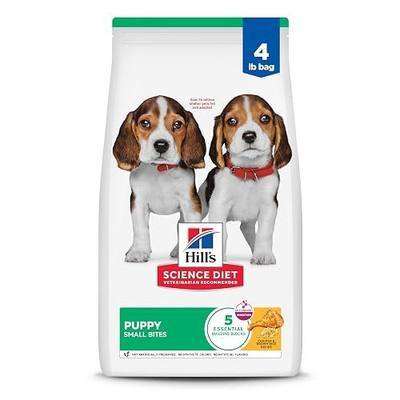 Hill's Science Diet Puppy Small Bites Dry Dog Food | #1 Veterinarian Recommended, Chicken & Brown Rice, 4.5 lb. Bag