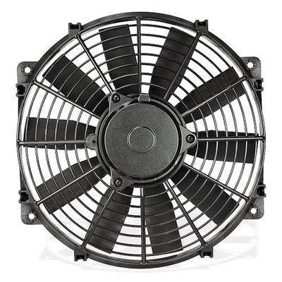 Flex-A-Lite Trimline Reversible Electric Fan, Pusher-Puller Fan (116), Car Accessories, 16 Inches Black