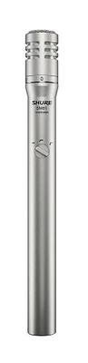 Shure SM81-LC Cardioid Condenser Instrument Microphone for Guitar, Piano, and Cymbals, Includes Swivel Adapter, Attenuator-Switch Lock, Windscreen, Carrying Case, No Cable Included (SM81-LC)