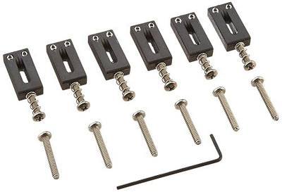 String Saver by Graph Tech Saddle Strat & Tele Style 2 1/16" Spaced (6 Pcs) PS-8000-00