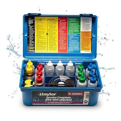 Taylor Service Complete Pool Water Test Kit K-2006C